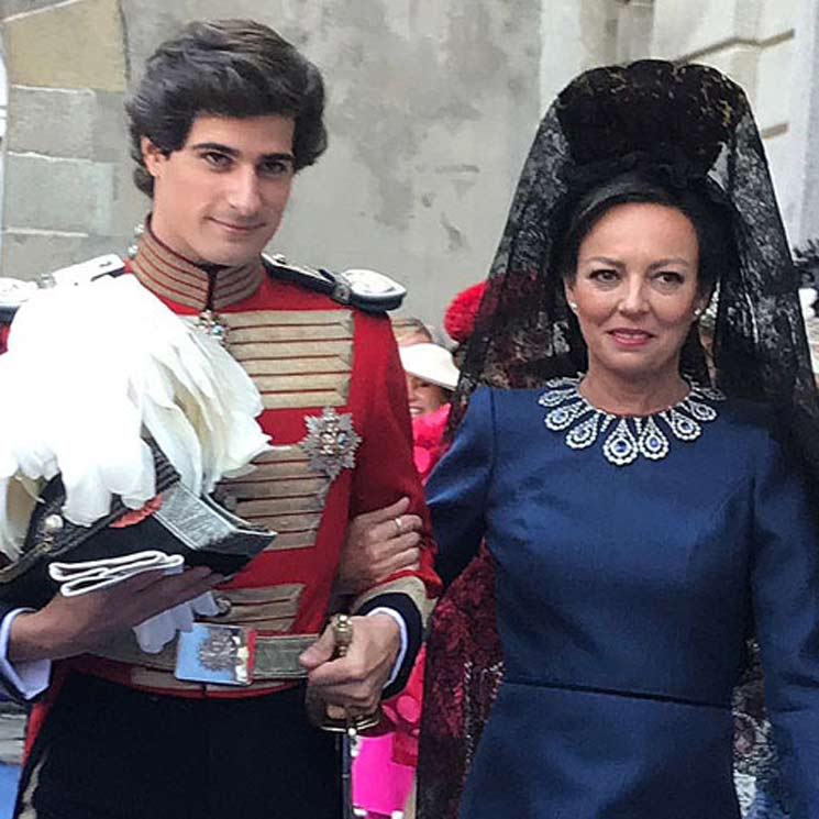 El Duque de Huéscar se casa con el uniforme de la Real Maestranza de Caballería de Sevilla