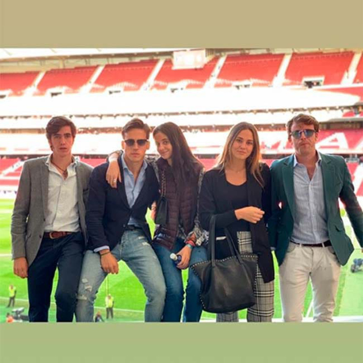 El último plan de Victoria Federica y Gonzalo Caballero: tarde de fútbol con amigos