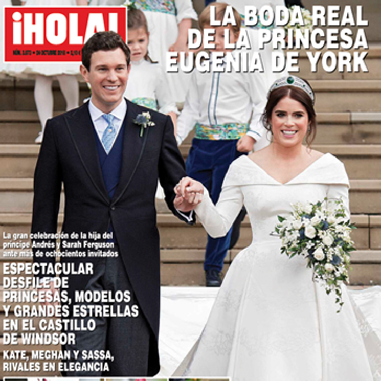 La revista ¡HOLA! adelanta su edición y sale a la venta este lunes con motivo de la boda de Eugenia de York 