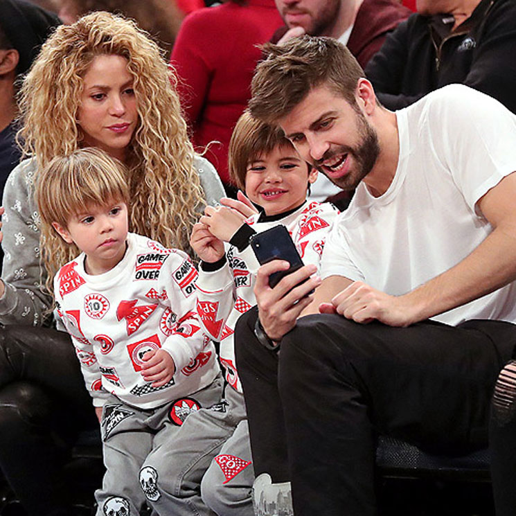 Los hijos de Shakira y Gerard Piqué, 'hinchas' de un equipo que no es el de papá 