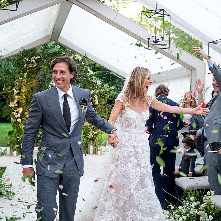 Gwyneth Paltrow comparte las primeras imágenes de su romántica boda con Brad Falchuk