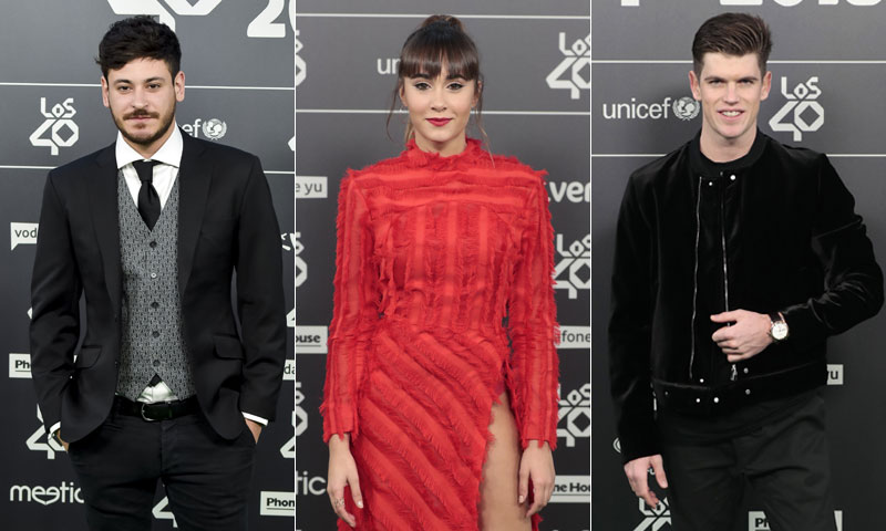 ¡Juntos pero no revueltos! Aitana, Cepeda y Miguel Bernardeau coinciden en la fiesta de la música