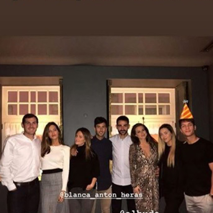 Sara Carbonero e Iker Casillas, de cena junto a otras WAG's españolas en Oporto