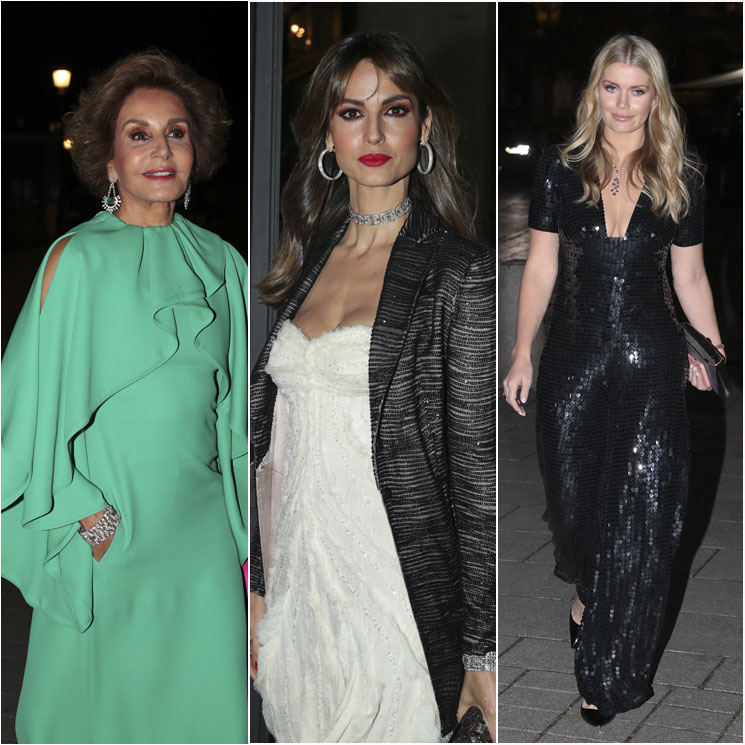 Ariadne Artiles, Naty Abascal y Lady Kitty Spencer deslumbran en el cumpleaños de Luis García Fraile