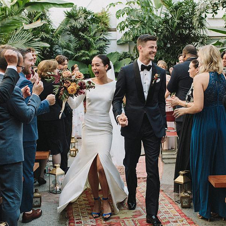 La romántica boda del actor Grant Gustin, protagonista de la serie 'The Flash'