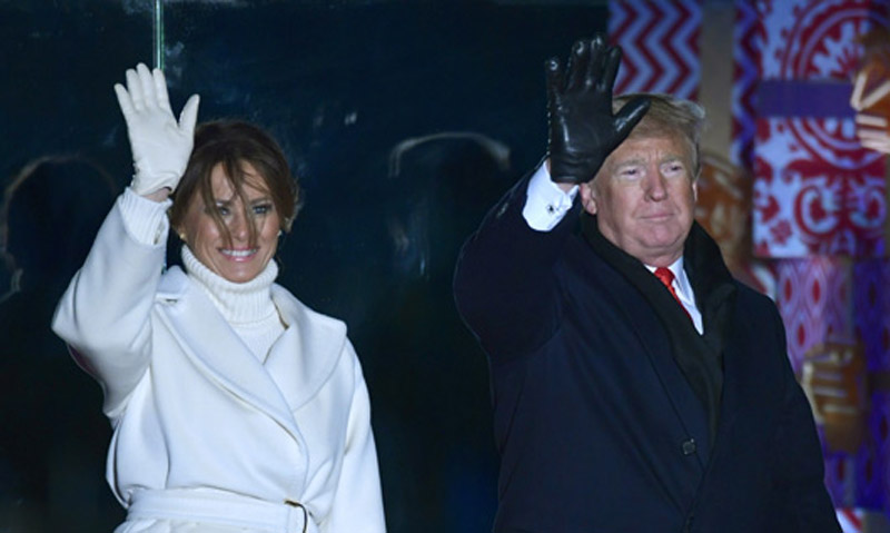 Melania y Donald Trump