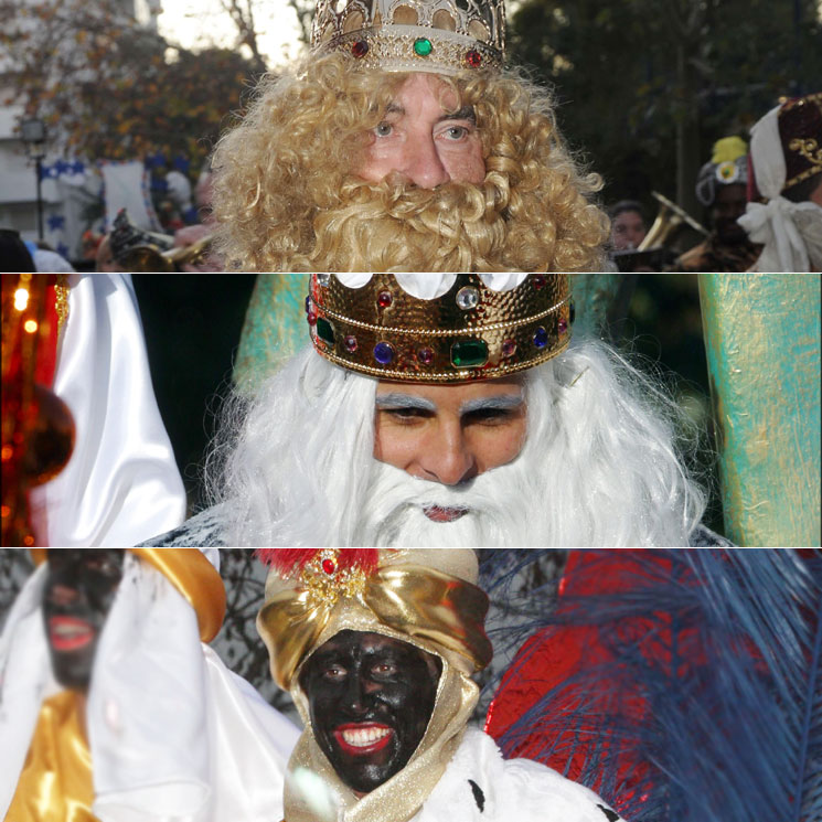 ¿Los reconoces? Los rostros conocidos que se han convertido por unas horas en Reyes Magos