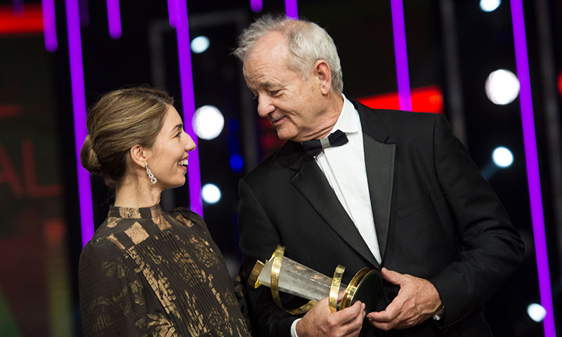 Sofia Coppola y Bill Murray