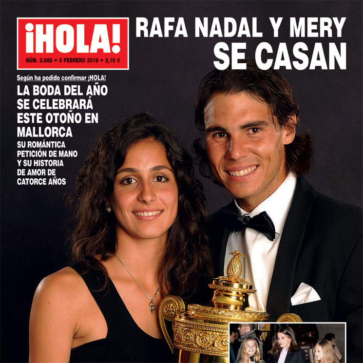 Noticia exclusiva en ¡HOLA!, Rafa Nadal y Mery se casan