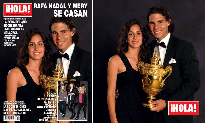 Rafa Nadal y Mery Perelló