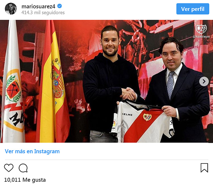 ¡Ya es oficial! Mario Suárez y Malena Costa vuelven a España