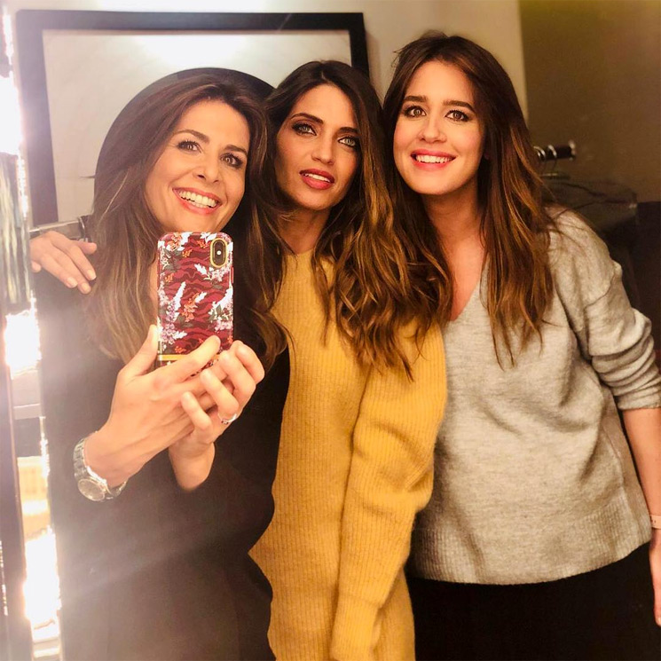 ¡Tarde de chicas! El reencuentro de Sara Carbonero con Isabel Jiménez y Nuria Roca en Madrid