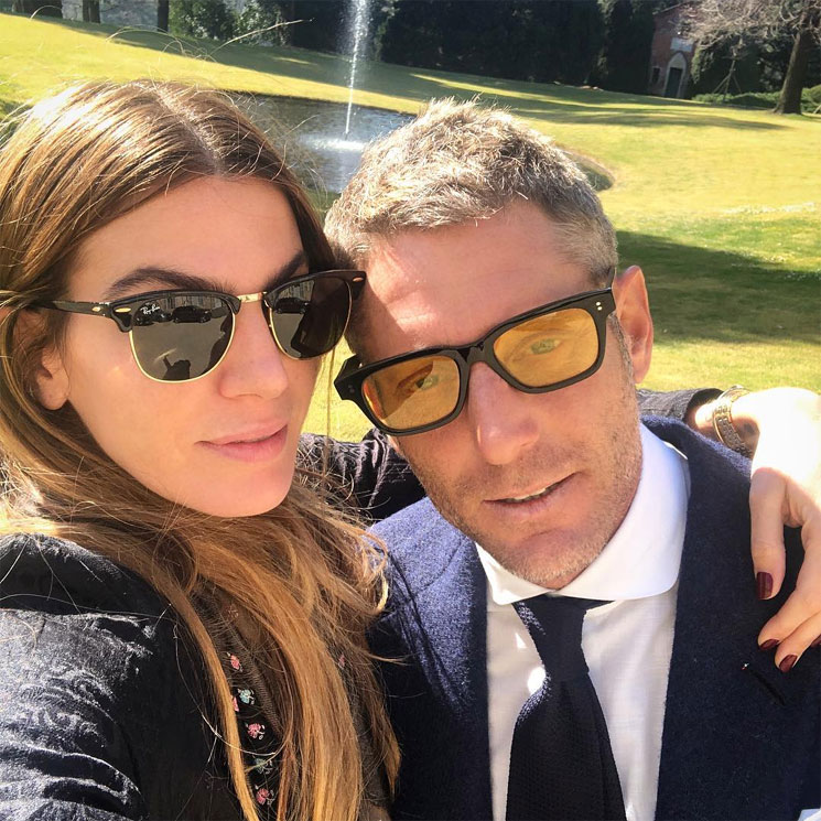 Lapo Elkann, arropado por su ex Bianca Brandolini en el funeral de su abuela la princesa Marella