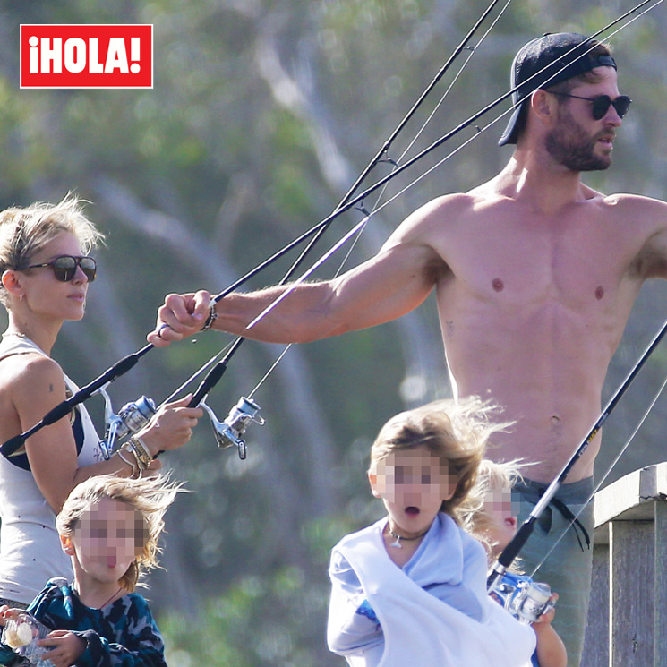 EXCLUSIVA: Elsa Pataky y Chris Hemsworth enseñan nuevos hobbies a sus peques