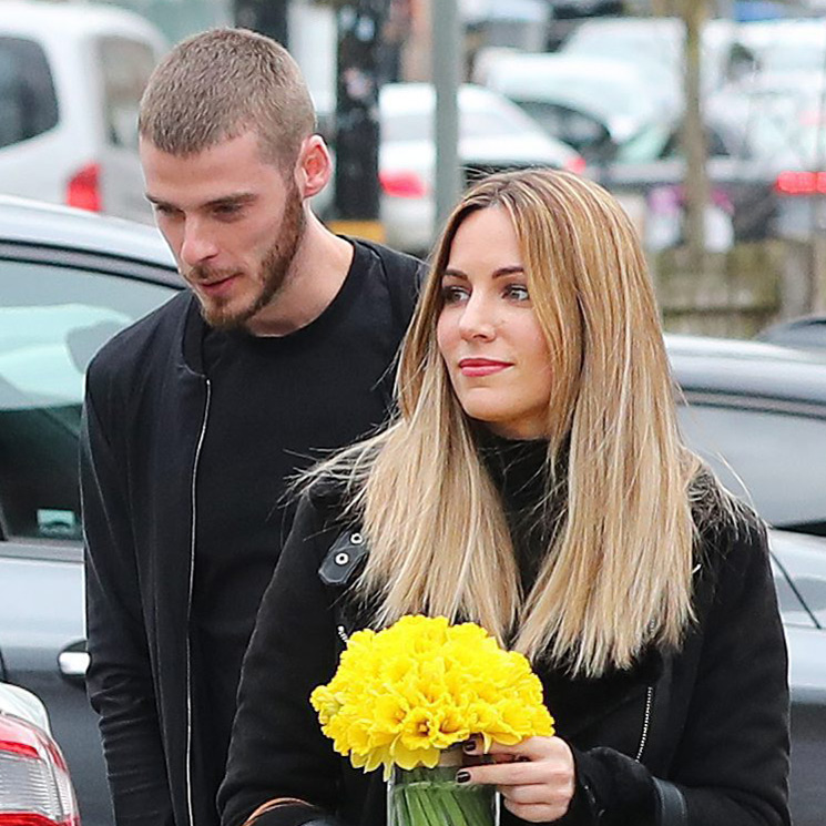 Flores, sonrisas y su familia: el plan perfecto de Edurne y De Gea en Inglaterra