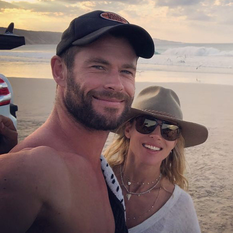Elsa Pataky y Chris Hemsworth se adelantan al verano y presumen de cuerpazos en la playa