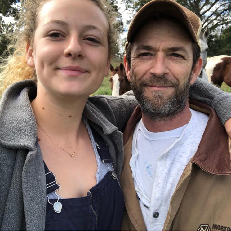 Jack y Sophie, los hijos de Luke Perry, retoman su vida tras la repentina muerte del actor