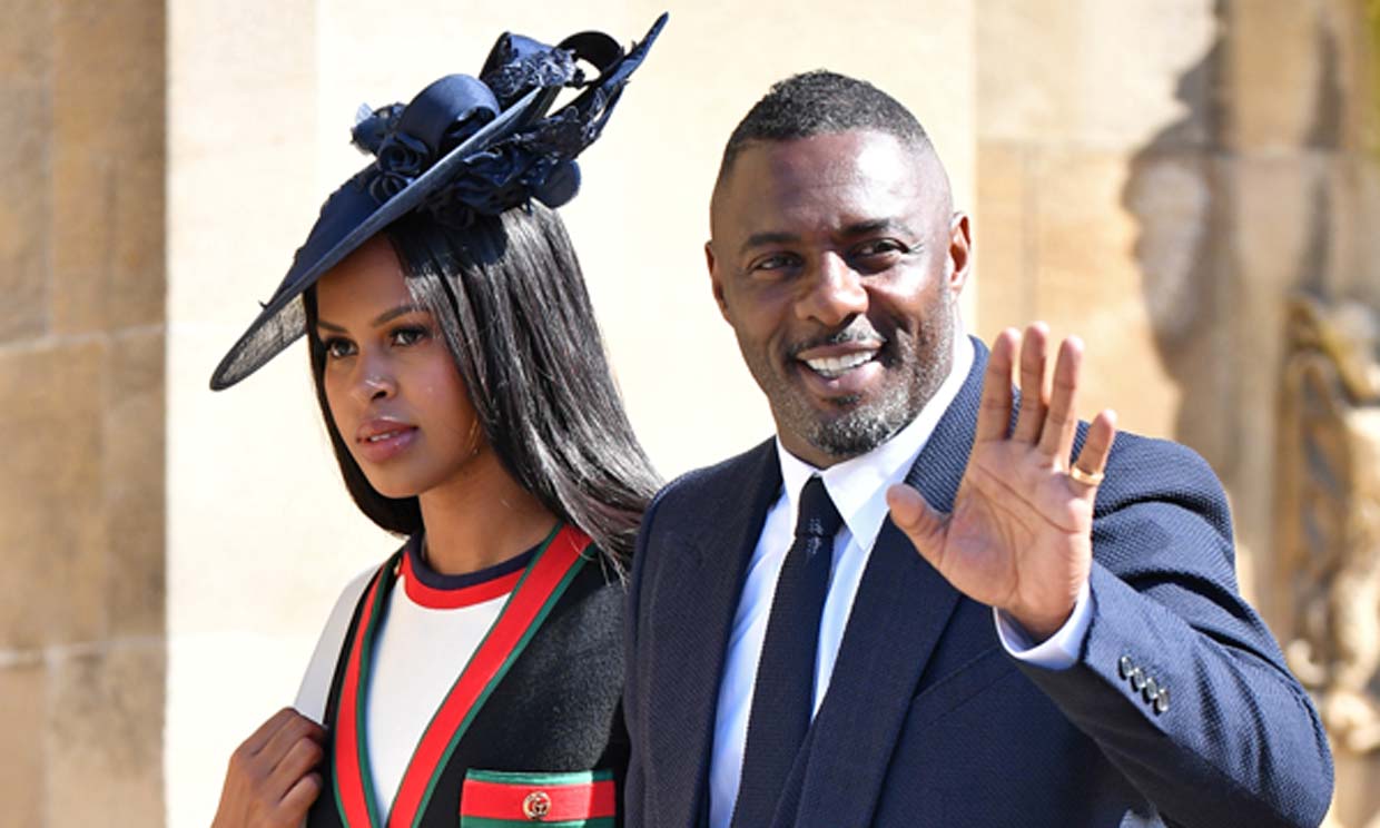 Idris Elba y Sabrina Dhowre 