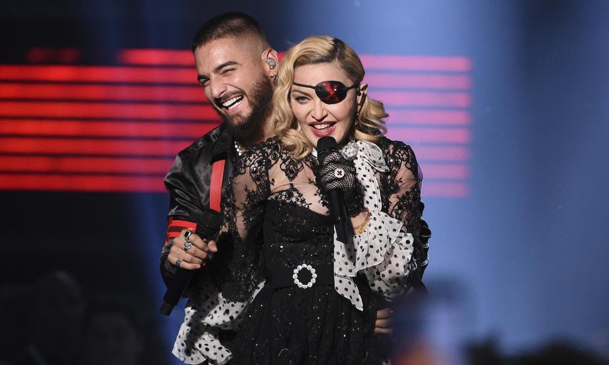 Madonna y Maluma