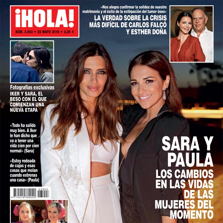 En ¡HOLA!, Sara y Paula, los cambios en las vidas de las mujeres del momento