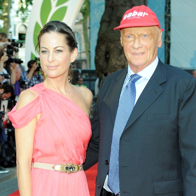 La extraordinaria historia de Niki Lauda y su mujer, Birgit Wetzinger