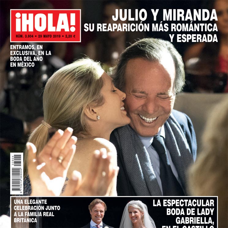 En ¡HOLA!, Julio y Miranda, su reaparición más romántica y esperada