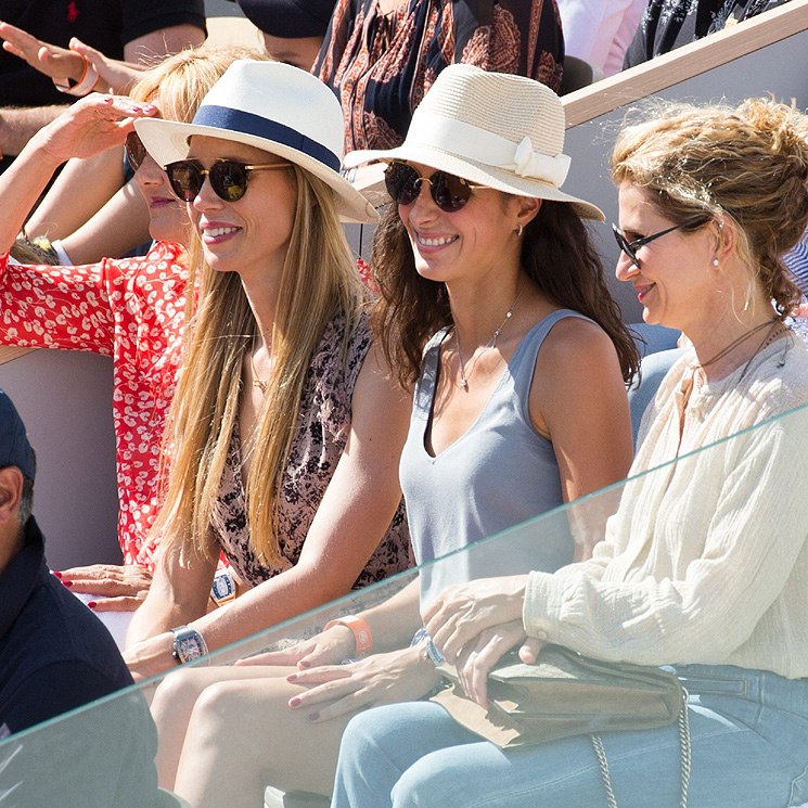 Rafa Nadal y Mery Perelló: celebración por partida doble en París