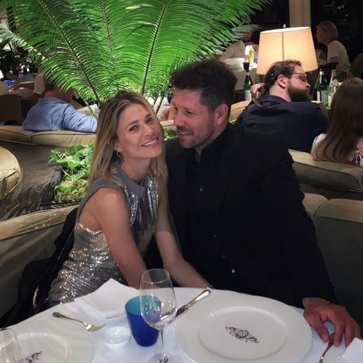 Carla Pereyra nos desmiente que ya se haya casado con Diego Simeone