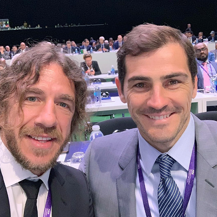 El reencuentro de Iker Casillas y Carles Puyol: 'Qué alegría verte tan bien'