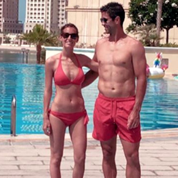 Ana Boyer y Fernando Verdasco, la pareja más compenetrada ¡hasta en la piscina!