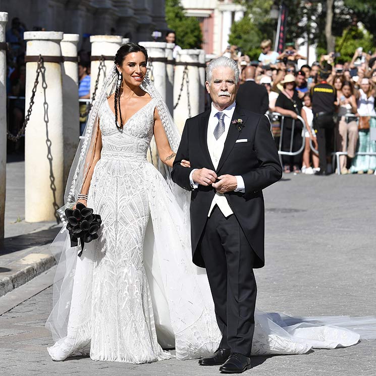 Las primeras imágenes de Pilar Rubio vestida de novia