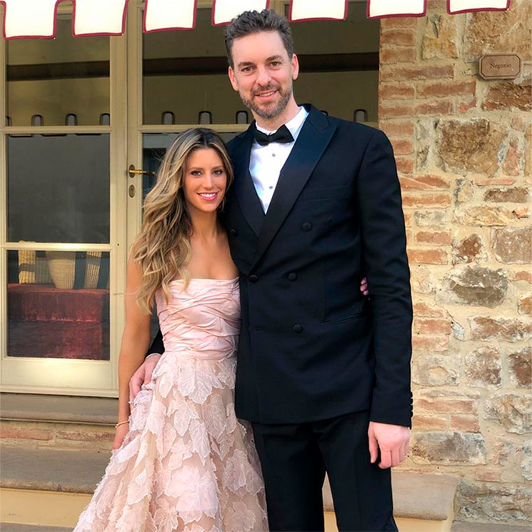 Pau Gasol y su prometida, Cat McDonnell, se van de boda