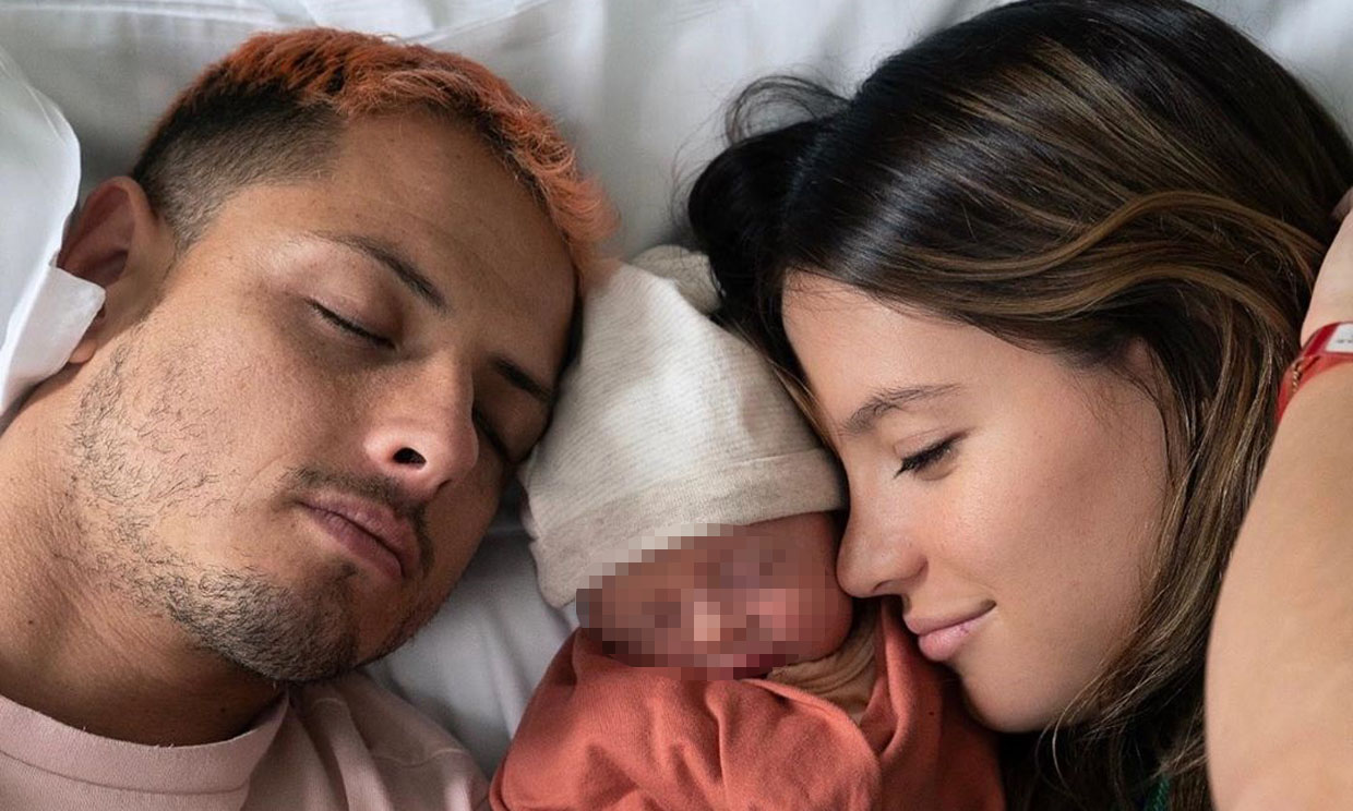 Chicharito y Sarah Kohan ya son papás: su bebé es un ...