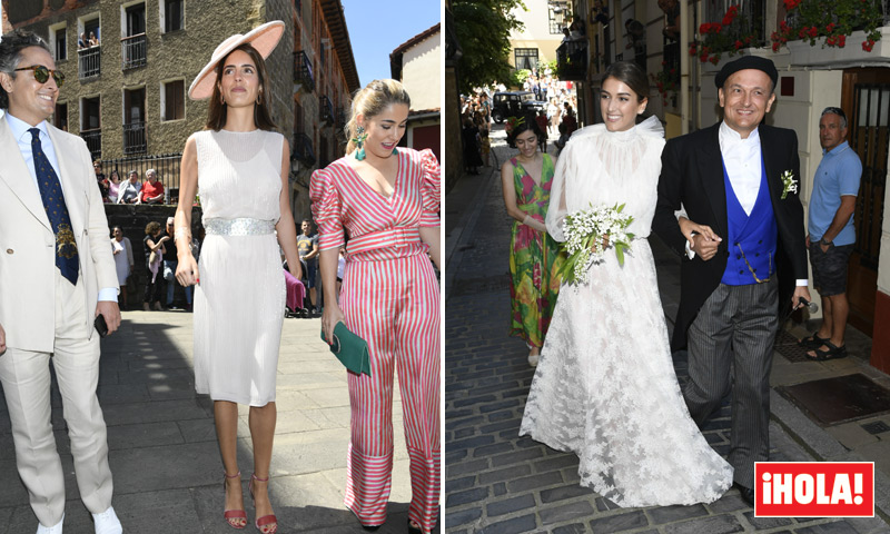 Sofía Palazuelo, entre las elegantes invitadas a la boda de Valentina Suárez de Zuloaga 