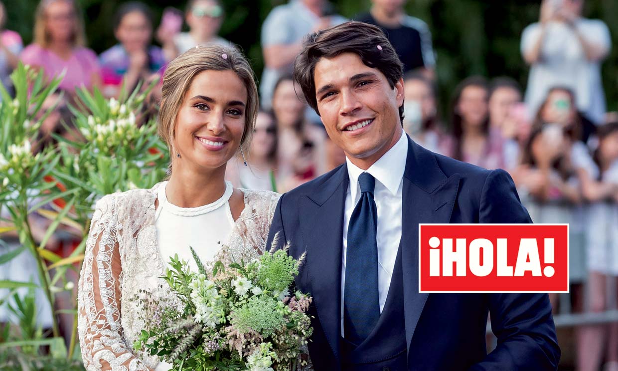 Exclusiva en ¡HOLA!, la romántica y divertida boda de María Pombo