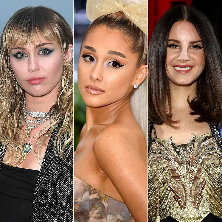 Miley Cyrus, Ariana Grande y Lana del Rey, tres 'ángeles' que unen sus fuerzas