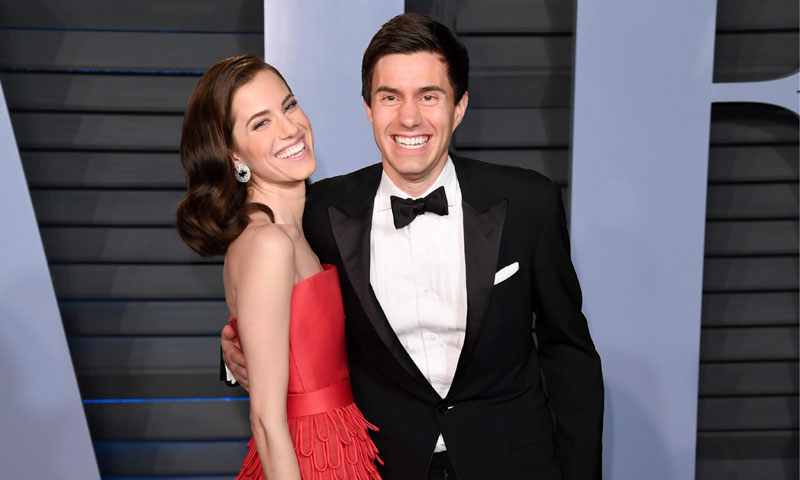 Allison Williams y su marido Ricky Van Veen