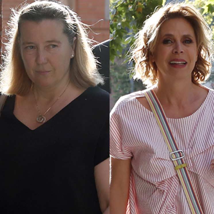 Cristina de Borbón-Dos Sicilias y Ágatha Ruiz de la Prada dan su último adiós a Pilar Sartorius Álvarez