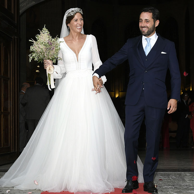 Dámaso González y Miriam Lanza se dan el 'sí, quiero' en la Catedral de San Juan de Albacete