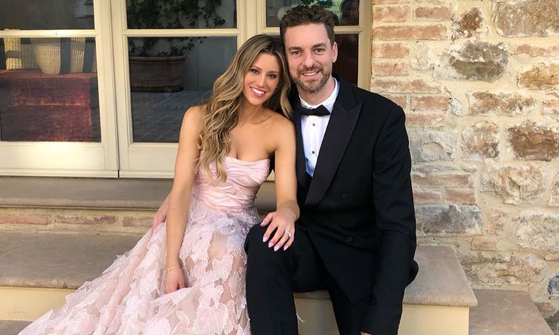 Pau Gasol celebra su cumpleaños y ¿su boda? con Cat McDonnell