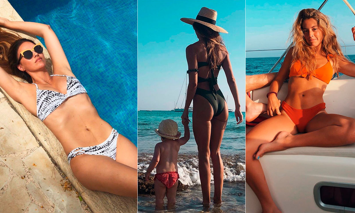 FOTOGALERÍA: Ariadne Artiles, Helen Lindes, Belen Écija...presumen de 'cuerpos 10' en aguas baleares