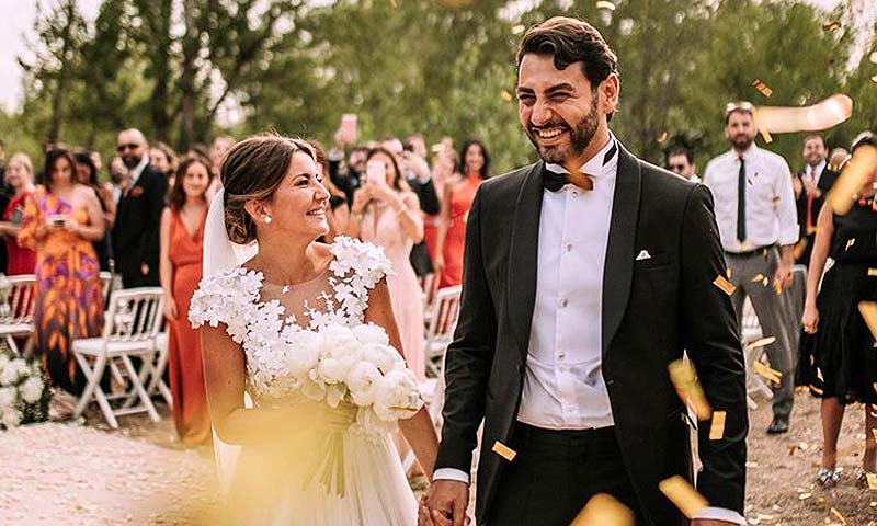 Bailes hasta el amanecer y un cambio de vestido: la divertida fiesta de boda de Alexandra Pereira