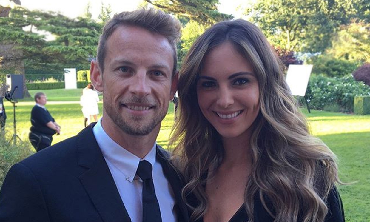 Jenson Button, expiloto de Fórmula 1, ha sido padre por primera vez