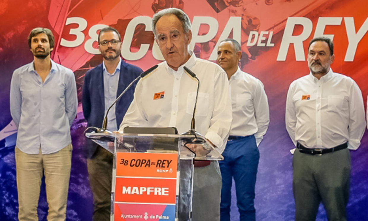 El alcalde de Palma inaugura la 38 Copa del Rey MAPFRE