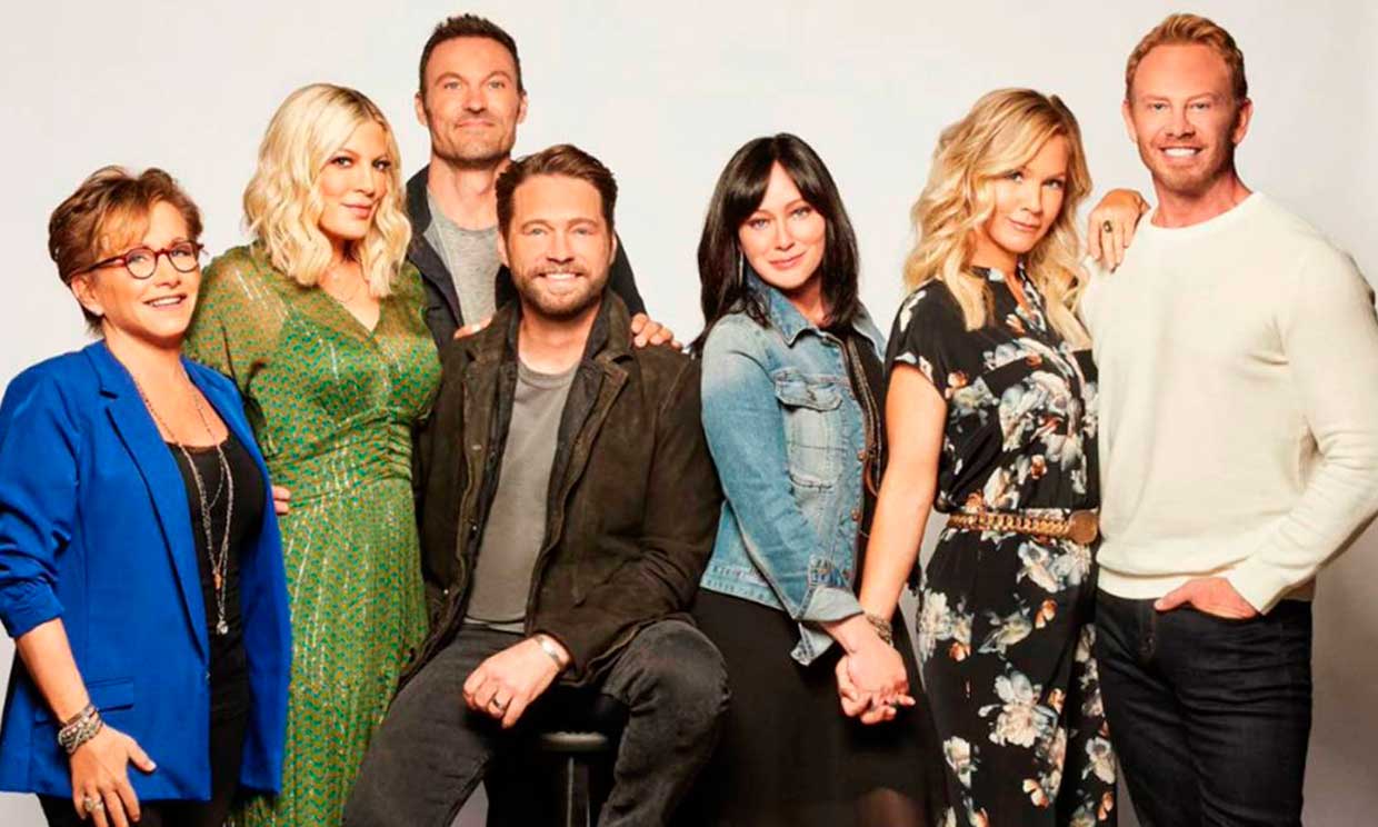 Los protagonistas de Beverly Hills 90210 Sensación de Vivir