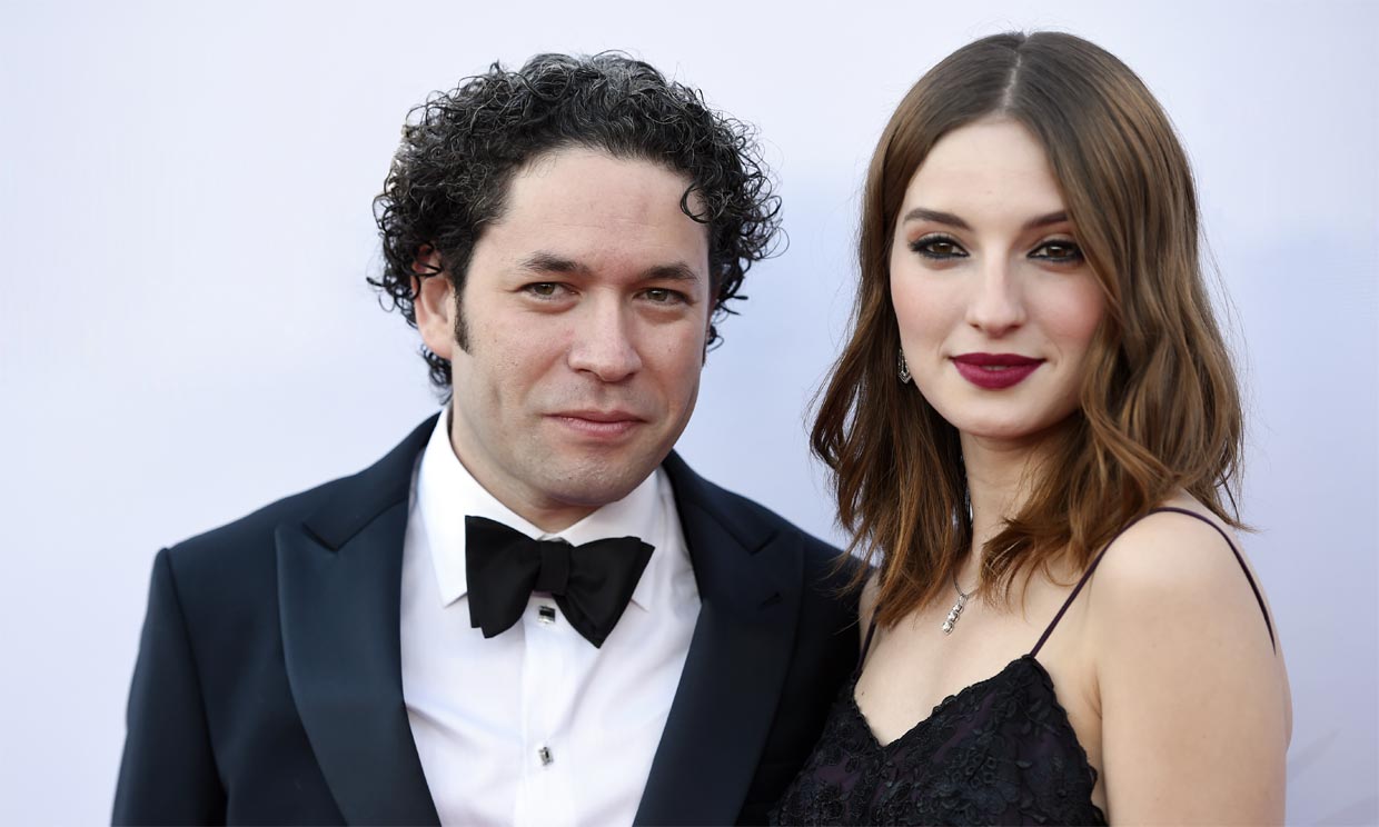 María Valverde y Gustavo Dudamel