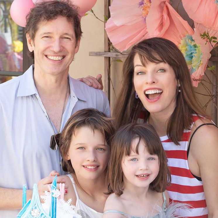 ¡Familia numerosa! Milla Jovovich anuncia que está embarazada y que espera...