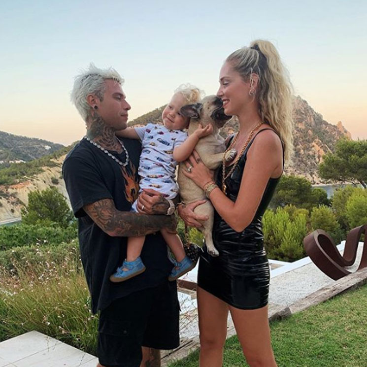 La escapada familiar de Chiara Ferragni y Fedez a Ibiza