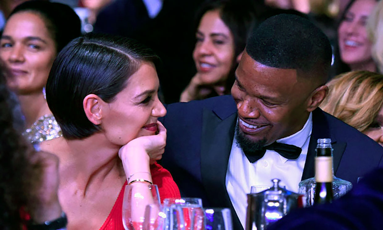 Katie Holmes y Jamie Foxx