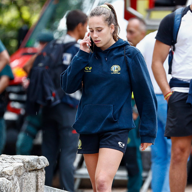 La hija de Blanca Fernández Ochoa estaba concentrada con la selección de rugby cuando conoció el triste desenlace